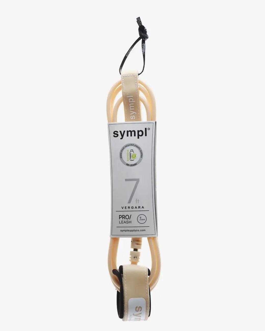 Surf Leash Creme, 7ft